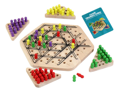 Chain Chesses Game Triggle Jogo De Tabuleiro Triggle Rubber