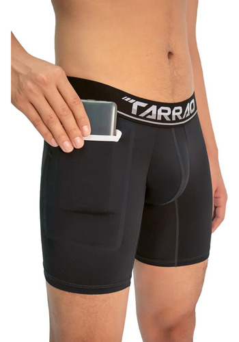 Boxer Microfibra Largo Balú Hombre Tarrao Bolsillo Lat X3 Un