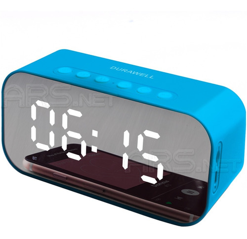 Reloj de mesa   digital Durawell SPK-B015  -  Azul 