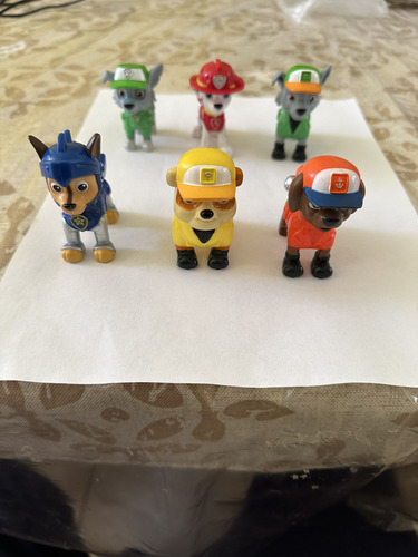 Paw Patrol 6 Pz De Spin Master De Coleccion (Usado)