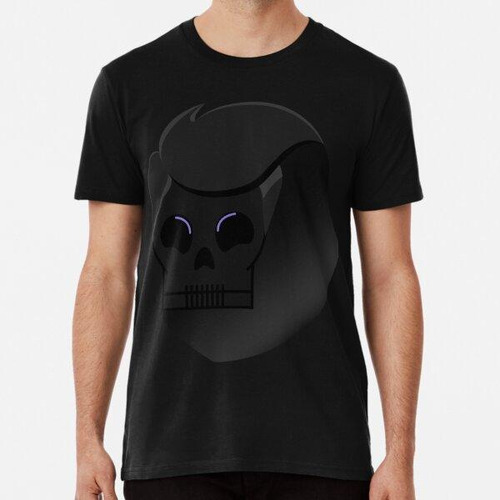 Remera Calavera Con Estilo - Rock The Cool Vector Algodon Pr