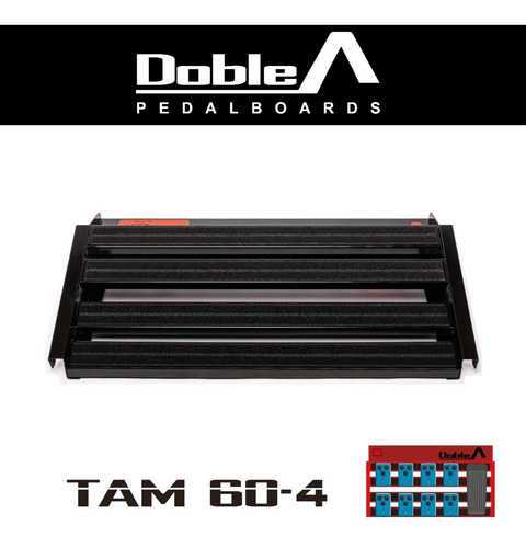 Imagen 4 de 6 de Pedalboard Doble A® - Modelo Tam 60-4 (incluye Bolso)
