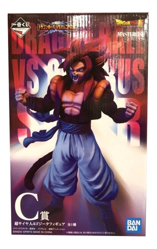 Figura Gogeta Super Saiyan 4 Dragon Ball Z Ichibansho Bandai