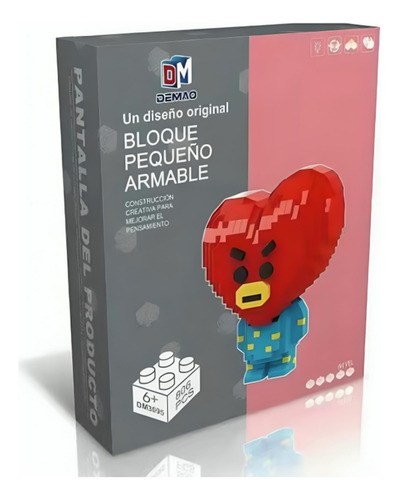Bloques De Construcción Tata Bts Bt21 Kpop 806 Pzs