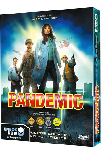 Unbox Now - Pandemic - Juego De Mesa En Español