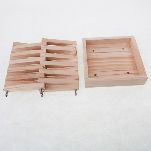 Alimentador De De Conejo De Madera, Contenedor De Plegable