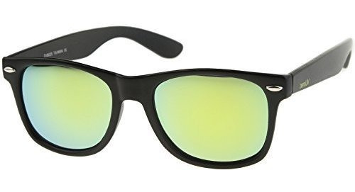 Gafas Sol Retro Espejo Color Cuadro Trendy, Hombres/mujeres