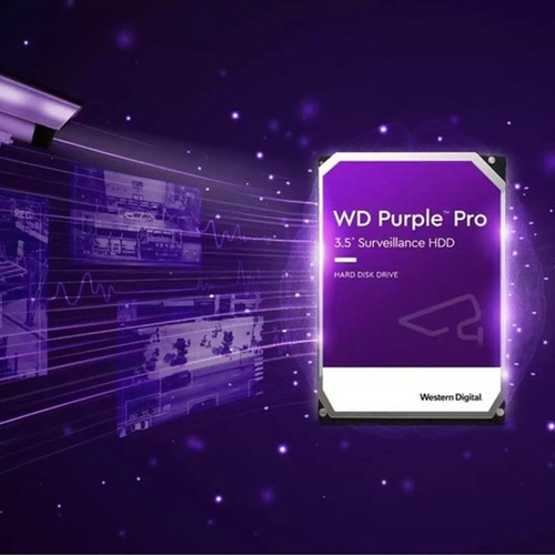 Imagen 5 de 5 de Disco Duro 8tb Western Digital Purple Pro Videovigilancia Ia
