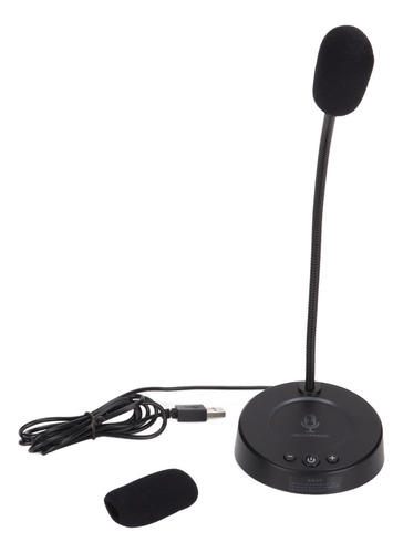 Micrófono Usb, Reducción De Ruido De Escritorio, Manguera Me