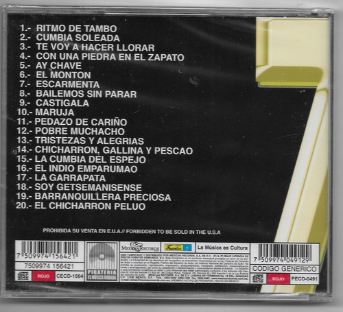 Cd Sonora Dinamita Epoca De Oro Vol 7 (Usado)