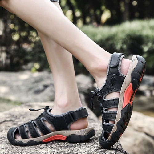 Sandalias Playa Hombre Zapatillas De Senderismo Cómodos