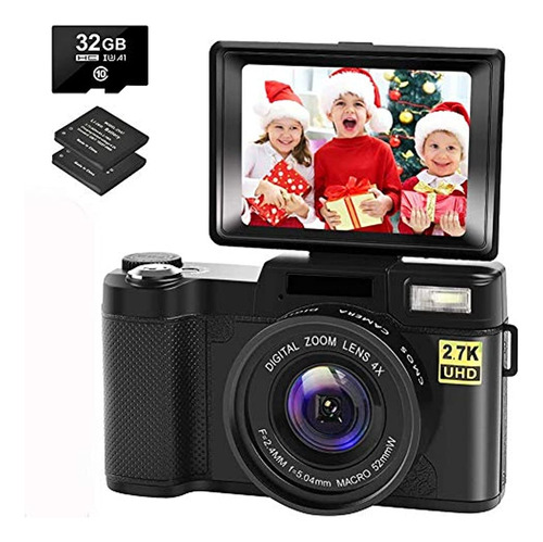 Camara Digital Camara Vlogging Con Youtube 30mp Full Hd 2.7k