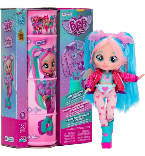 Muñeca Bruny Cry Babies Bff (bebés Llorones) Imc Toys