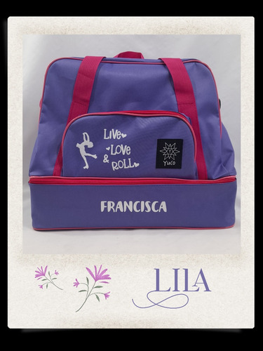 Imagen 6 de 6 de Combo Bolso De Patin Artistico Cajon + Organizador / Neceser