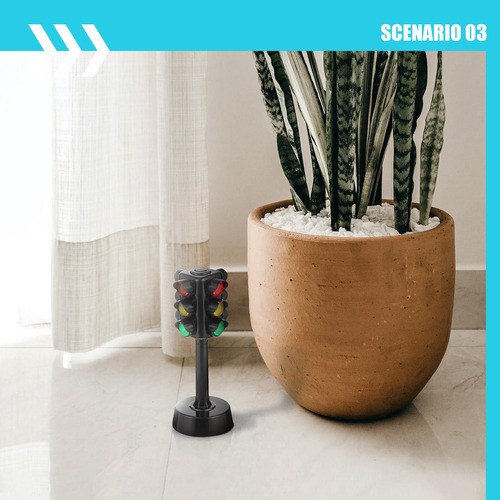 1 Juego De Maquetas De Semáforos De Juguete Realista Para Ni