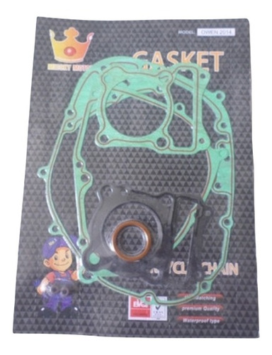 Imagen 1 de 4 de Kit De Empacadura Motor Suzuki Gn125 Owen Gs 2014 2021