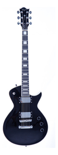 Guitarra eléctrica Tagima Mirach Black Bk Df, viene con funda, guía para la mano derecha