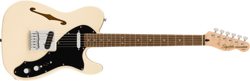 Telecaster® Thinline Affinity Series, cor bege, material de escala, louro indiano, orientação à mão direita