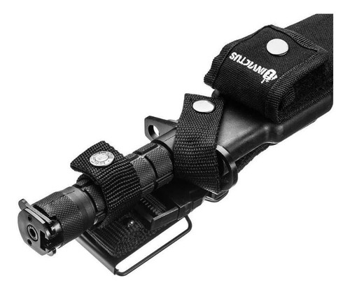 Faca Invictus Explorer Black + Bainha Tatica - Invictus Cor Preto