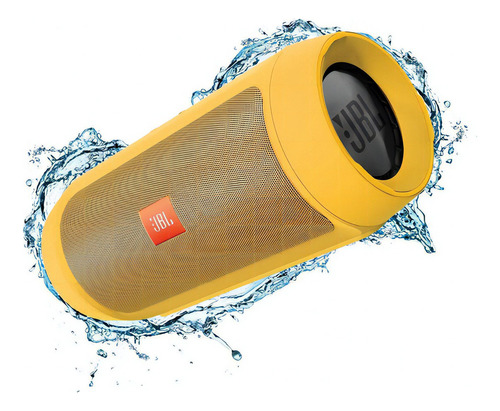 Parlante Jbl Charge 2 Plus Resistente Salpicaduras Amarillo Color Yellow