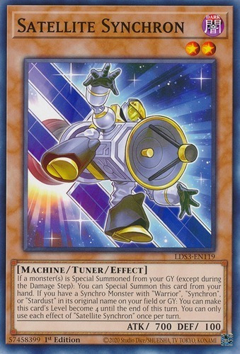 Satellite Synchron (lds3-en119) Yu-gi-oh!