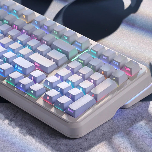 Teclado Mecanico Inalambrico Mchose K99 Glaciar Sw/icy Teclado Glaciar Gradiente Mck9911 Idioma Inglés Us