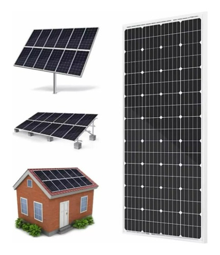 Panel Solar Monocristalino Fotovoltaico 12v 200w