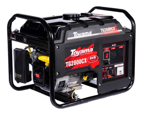 Gerador Gasolina Toyama 2.7kva Biv Tanque 18l Tg2800cx-xp