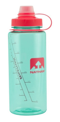 Botella Nathan Little Shot 750 Ml Transparente Tapa Verde