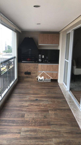 Imagem 4 de 30 de Apartamento Para Alugar, 135 M² Por R$ 7.000,00/mês - Jardim - Santo André/sp - Ap0442