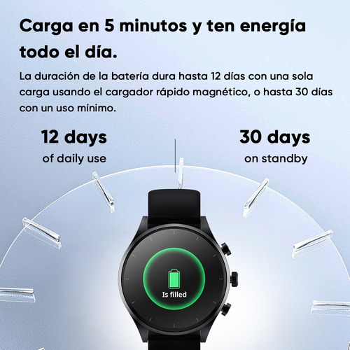 Black Shark S1 Classic 1.43'' Amoled Ip68 Negro Smartwatch
