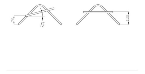 Imagem 2 de 6 de Apoio Apoiador Ergonômico Para Os Pés Pé Mdf Multivisão C/nf