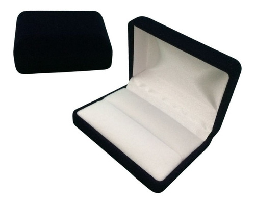 Imagen 2 de 5 de Cajita O Estuche De Terciopelo Para Alianzas Set X6 Unidades