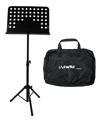 Proel Lwmus30 Soporte Atril Stand Para Partitura Con Funda