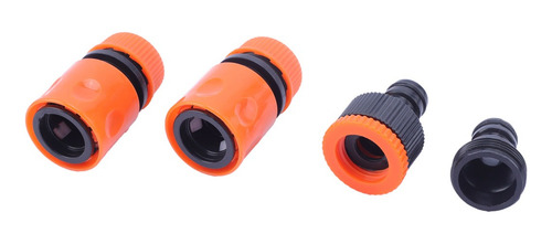 Pistola Riego 8 Funciones Kit Conector 1/2 3/4