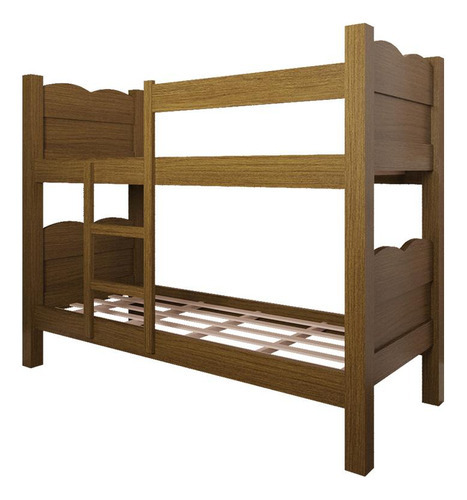 Cama Quarto Beliche Madri Cor Amêndoa