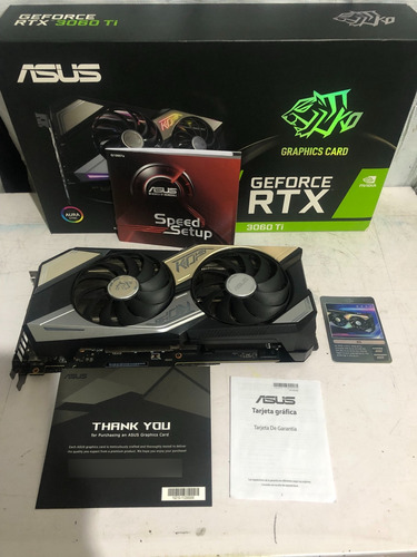 Tarjeta De Video Nvidia Asus Ko Geforce Rtx 3060 Ti Oc 8gb (Usado)