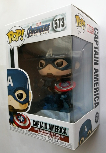 Funko Pop Captain America C/martillo Avengers Endgame No 573 (Usado)