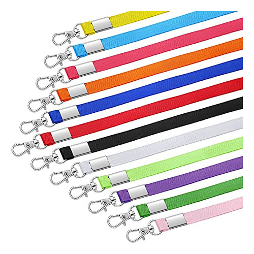 48 Pieces Cruise Lanyard Neck Lanyards For Id Badge Hol...