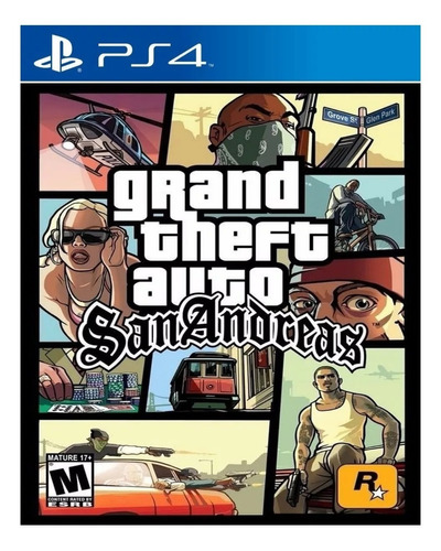 Grand Theft Auto: San Andreas  Standard Edition Rockstar Games PS4 Digital