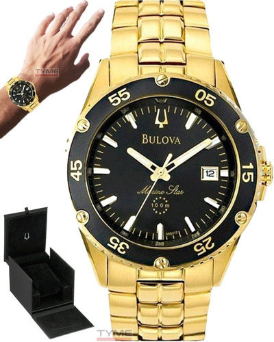 Relógio Bulova Marine Star Masculino Wb30757u 98b012 C/ Nfe