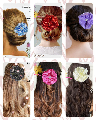 Flores Para El Cabello 