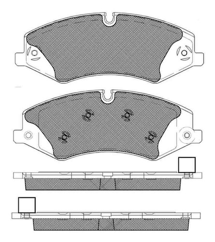 Pastilla De Freno Land Rover Range Rover Iii 3.0-3.6-5.0 V8