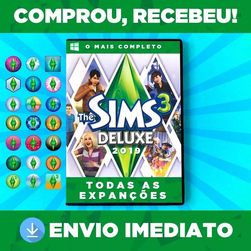 The Sims 3 + Todas As Expansões - Digital - Pc