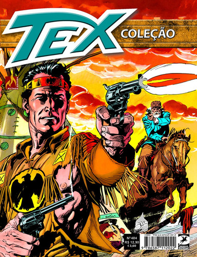 Tex Coleção Nº 484: Caçadores de lobos, de Nolitta, Guido. Série Tex Coleção (484), vol. 484. Editora Edições Mythos Eireli,Sergio Bonelli Editore, capa mole em português, 2019