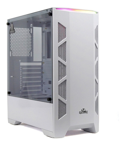 Gabinete Redragon Starscream Branco Atx Mid Tower S/ Fan