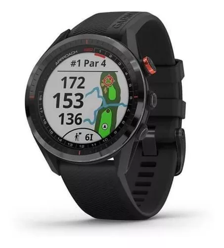 Reloj Approach S62 Smartwatch Golf Garmin Green Pulsometro Color de la caja  Gris Color de la