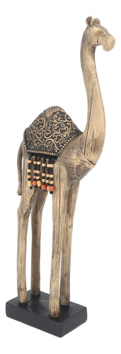 Estatua De Camello Escultura Artística De Escritorio Resina