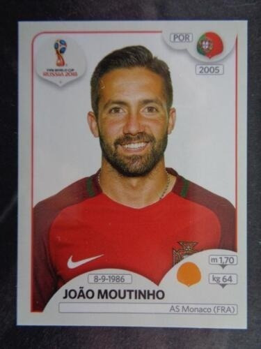  Lamina Album Mundial Rusia 2018 / Joao Moutinho #121