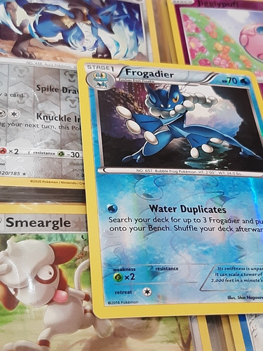 Frogadier 39/122 De Pokemon Tcg,reverse. (Usado)